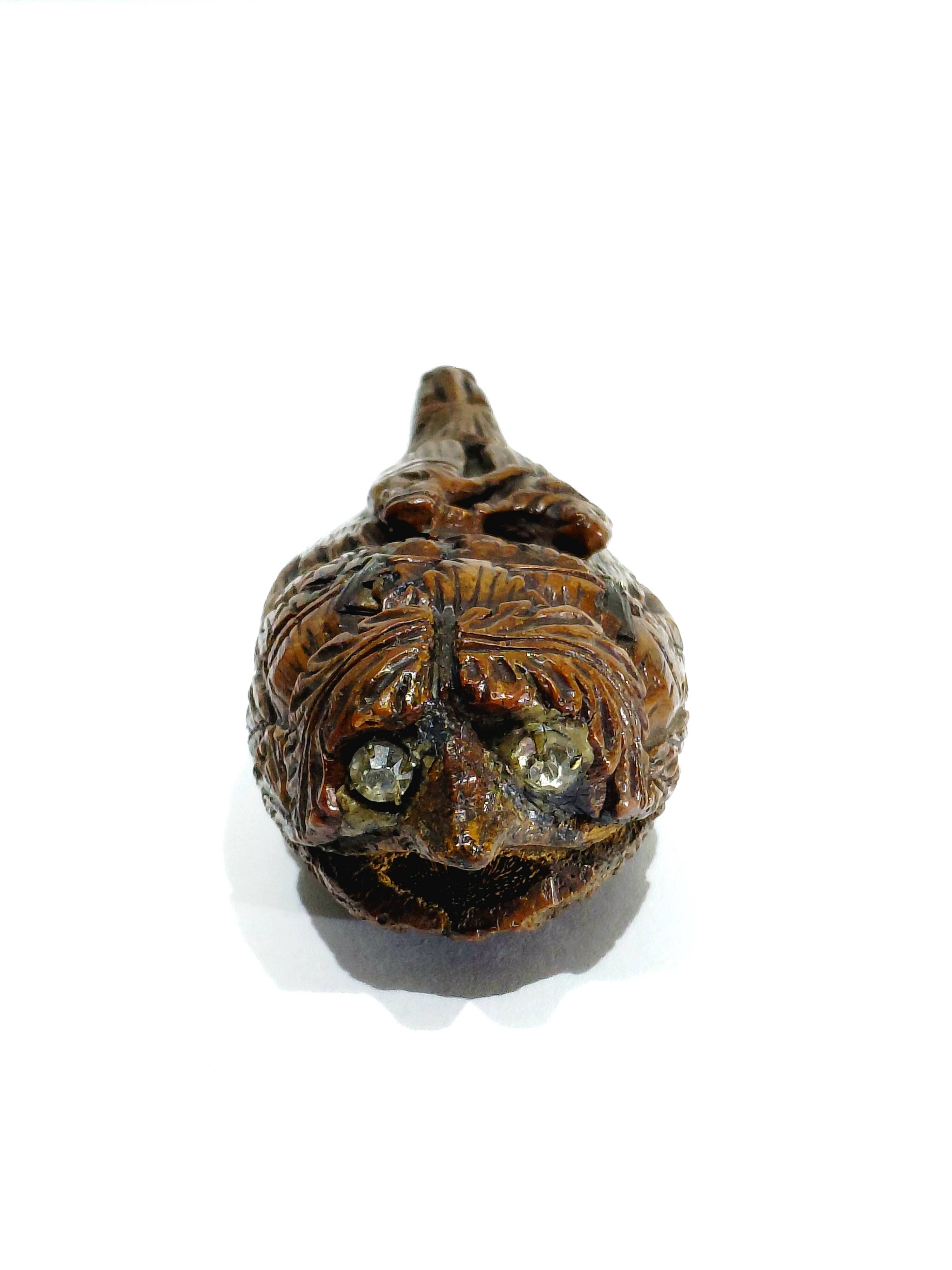FOLK ART - WOODEN TOBACCO BOX