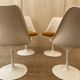 4 Chaises Tulipes Knolll - Eero Saarinen - Vintage
