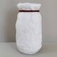 Vintage vase Bay Keramik jute bag 1960
