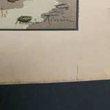 Lithograph by Henri Rivière The Fortifications