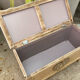 Very nice vintage heart toy chest in L. Ashley removable style.