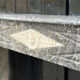 Directoire fireplace in grey marble Sainte-Anne, early 19th century