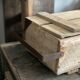 Old wooden box