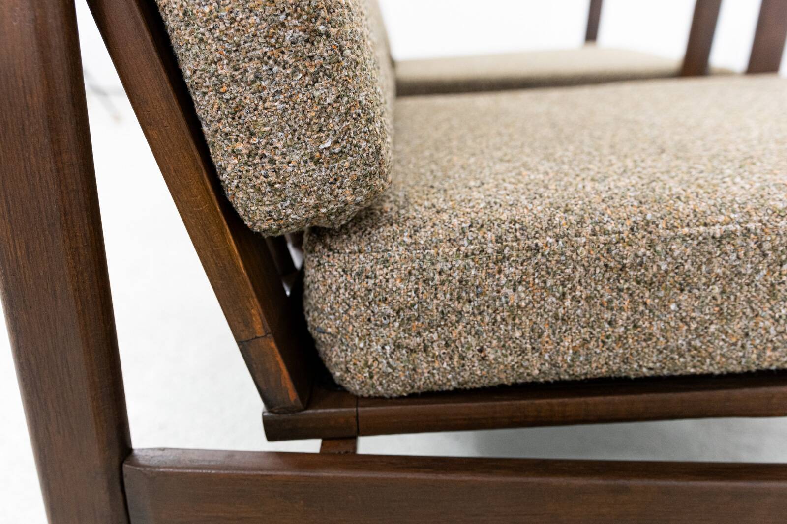 Fauteuil des années 60 par Zenon Bączyk, Pologne.