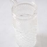 Glass orange pitcher