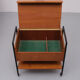 Teak sawing Trolly Dutch 1960s