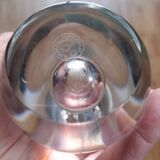 Vase soliflore en cristal à col tronqué Baccarat