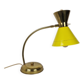 Lampe de table en laiton attribuée à Hala Zeist, Pays-Bas, années 1950