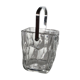 Seau à glaçons carré cristal de Vannes hauteur 14cm