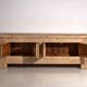 Buffet bas ancien sculpté en bois de sapin – Chine, vers 1900