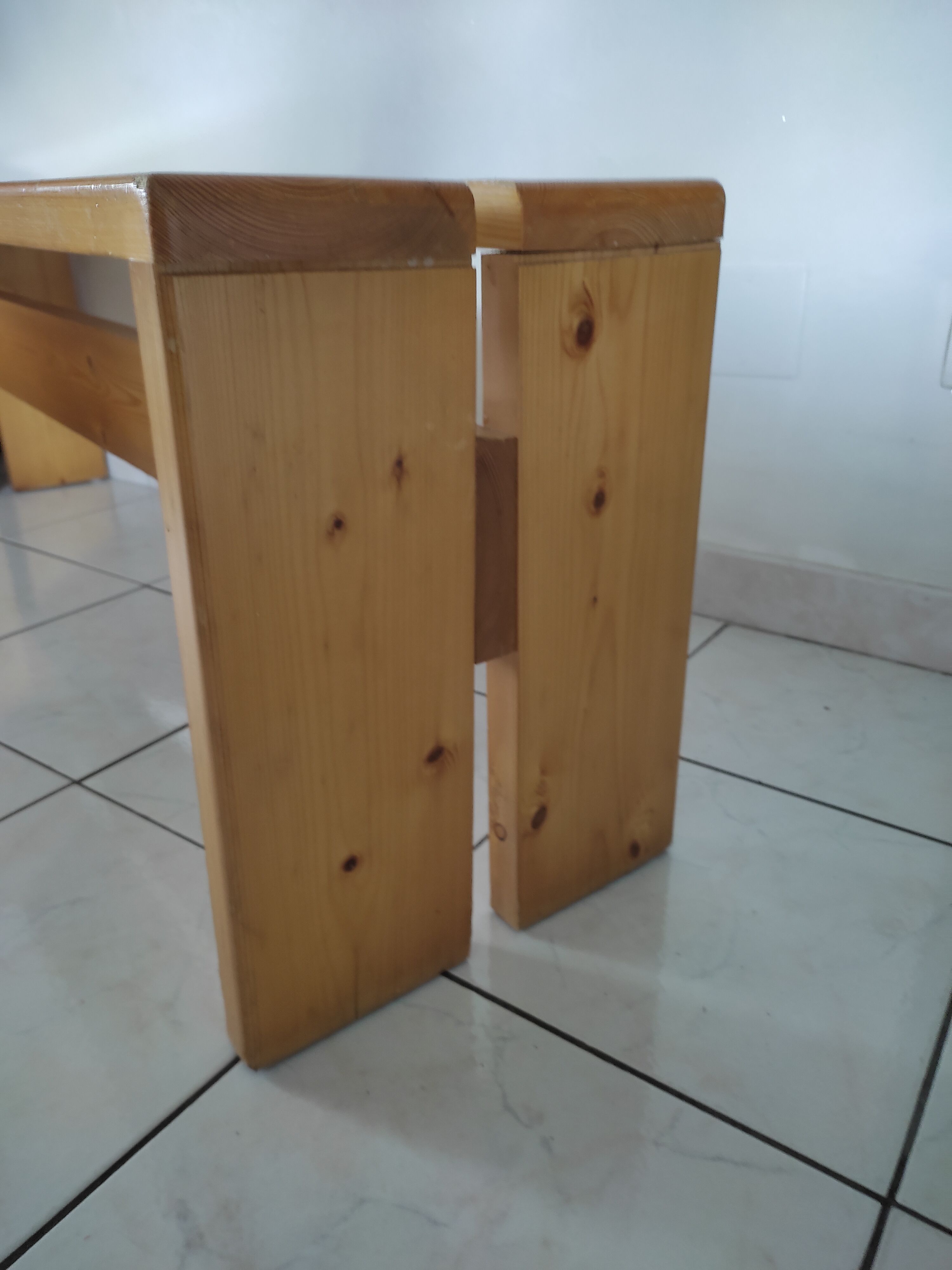 Charlotte Perriand bench for Les Arcs 1960