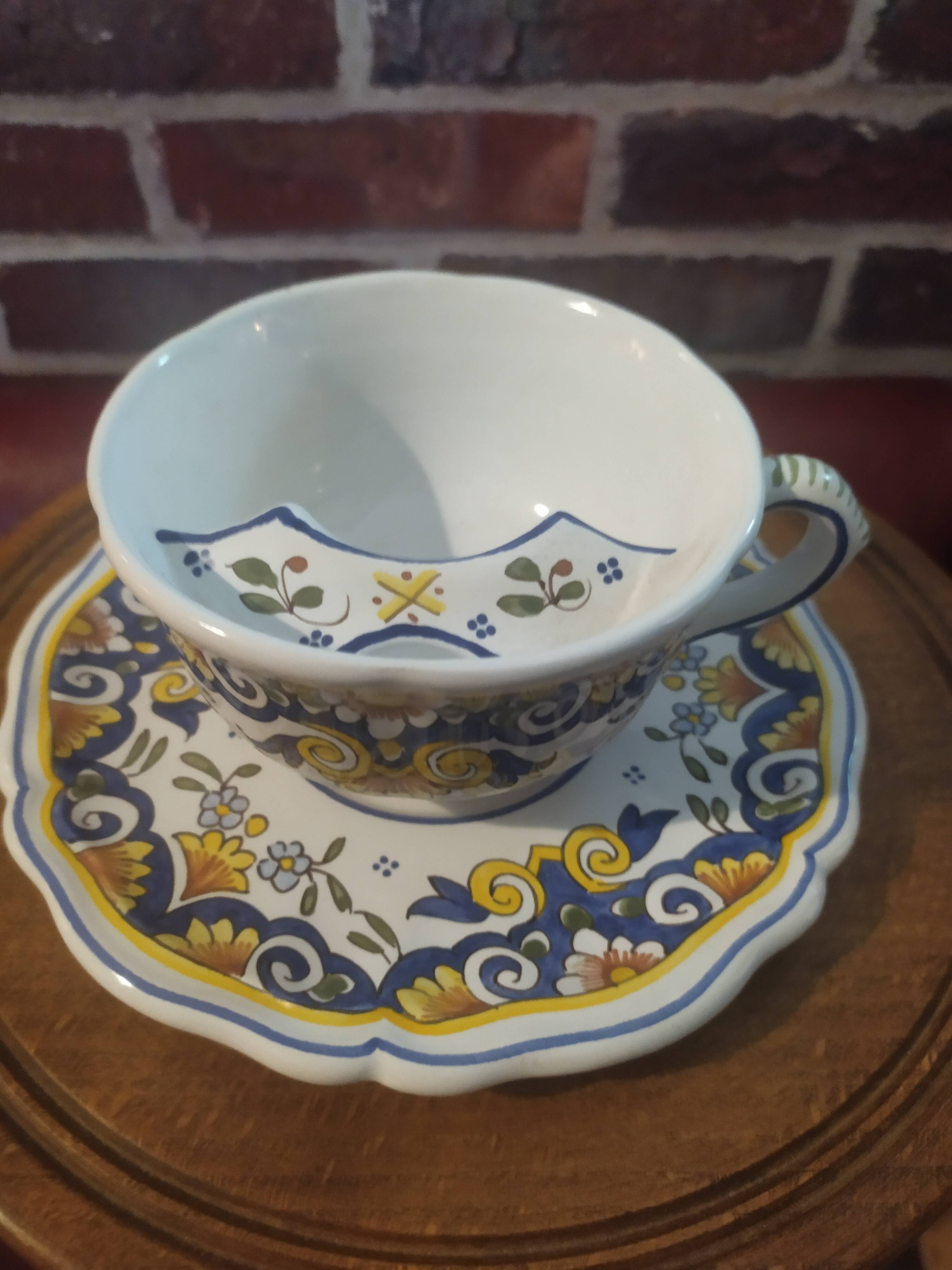 Mustache cup