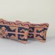 Lot de 2 housses de coussin turque vintage 20x41 cm