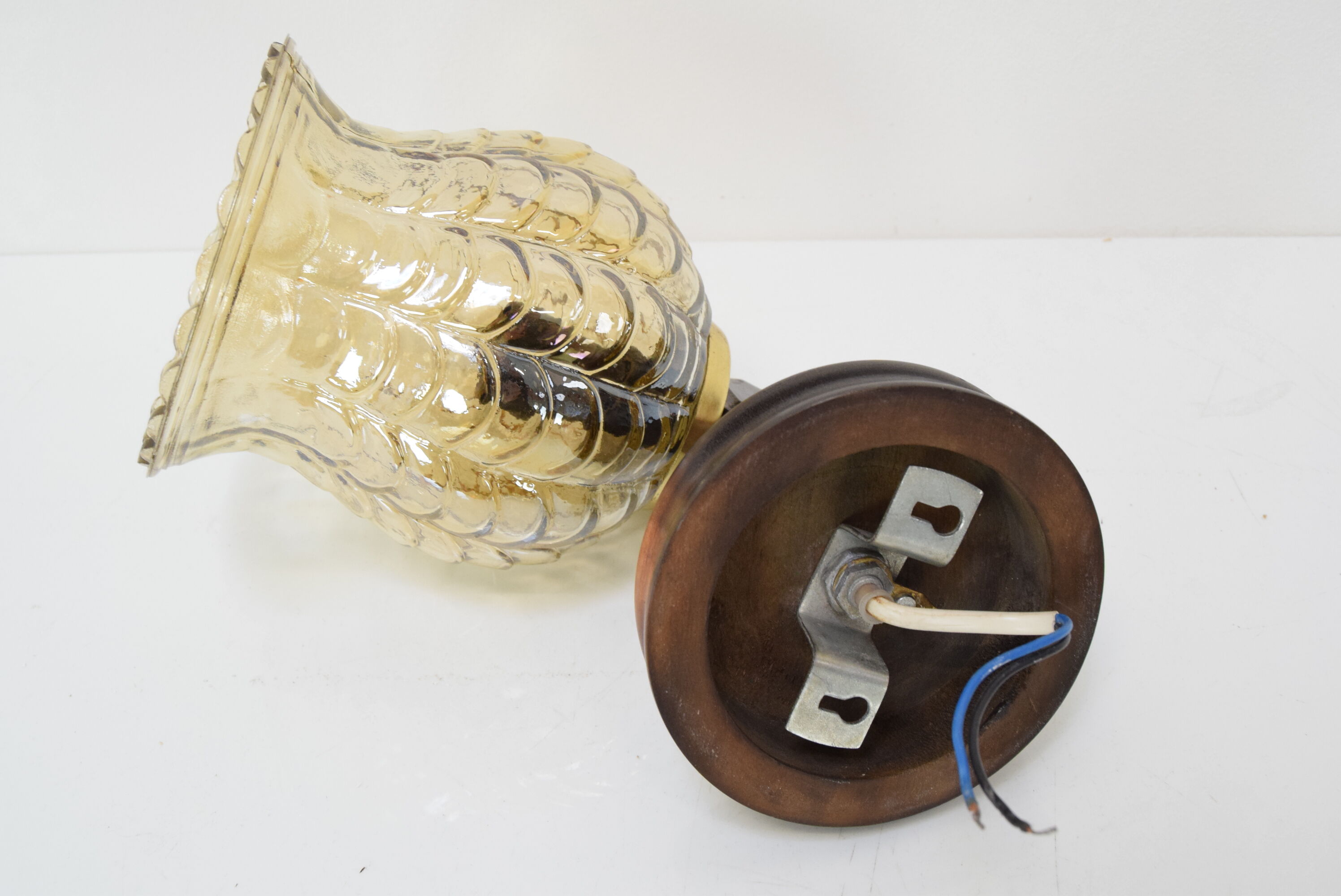 Mid-century wall lamp, 1970's.