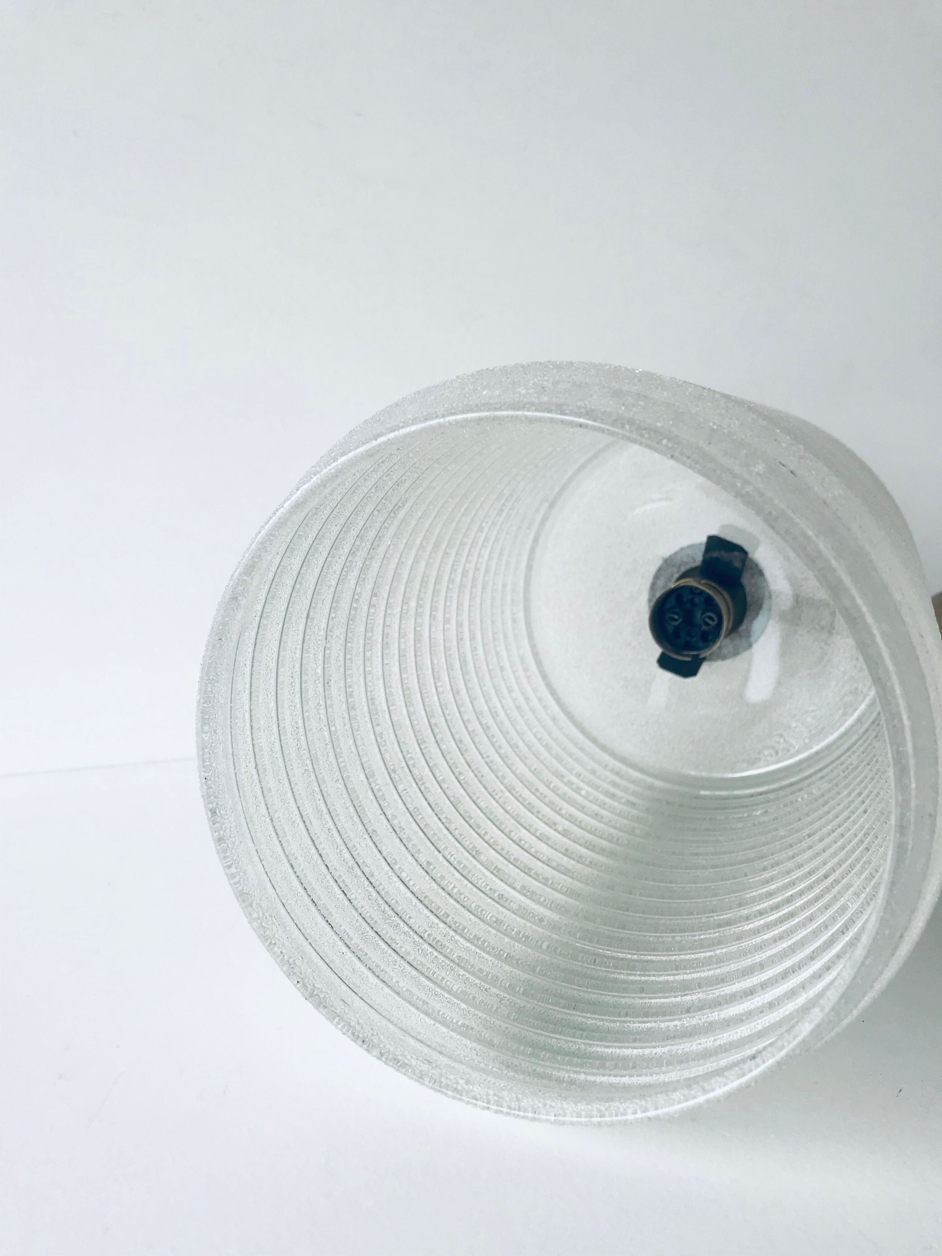 Granite glass hanging lamp