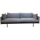 3-seater sofa Gray - Altassina