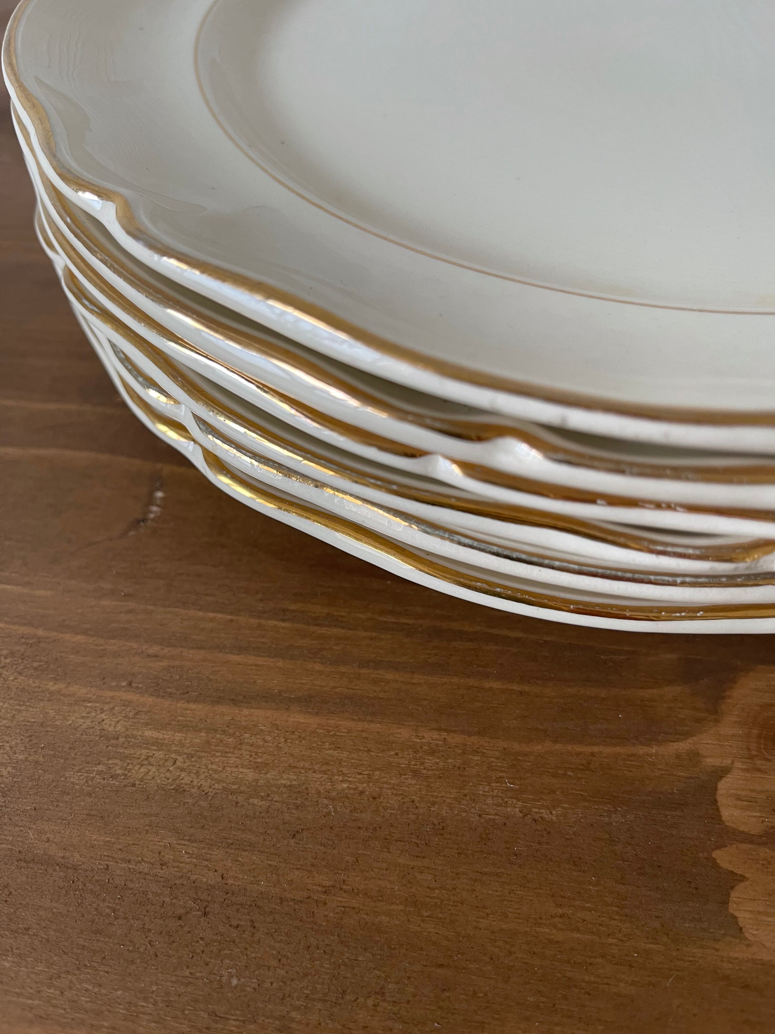 12 plates Villeroy & Boch 1950