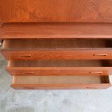 Danish teak secretary 73 cm