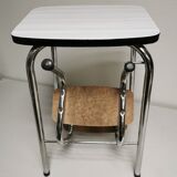 Stool / step stool 3 steps in vintage formica