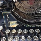 Old Underwood Typewriter