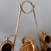 Service à liqueur avec support