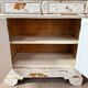 Armoire parisienne vitrée et patinée