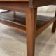 Scandinavian teak coffee table 50s
