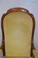 Fauteuil voltaire en noyer