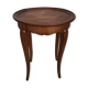 Oval side table