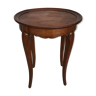 Oval side table