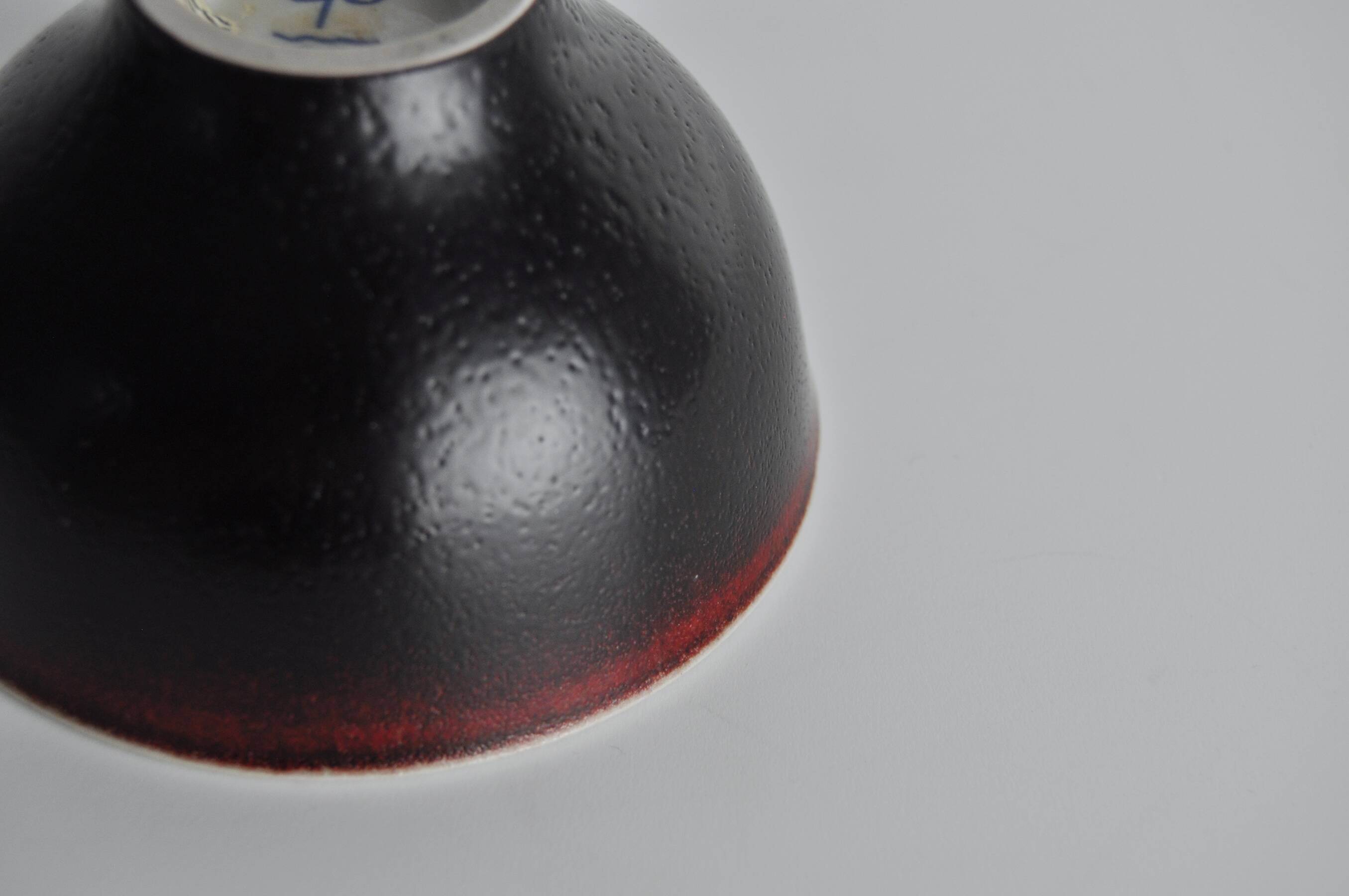 Bowl with oxblood glaze by Gerd Bøgelund for Royal Copenhagen, Denmark