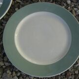 Lot of 10 plates Digoin Sarreguemines