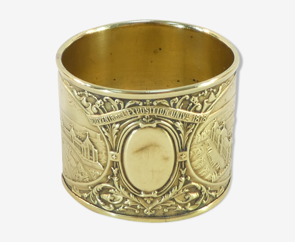 Rond de serviette souvenir de l'Exposition universelle de 1878