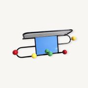 Vintage 60s wall-mounted coat rack