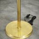 Pair of Brass and Amber Glass Floor Lamps from Kamenický Šenov, 1970s