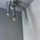 Space Age ceiling lights in chrome by Rolf Krüger for Staff Leuchten, A