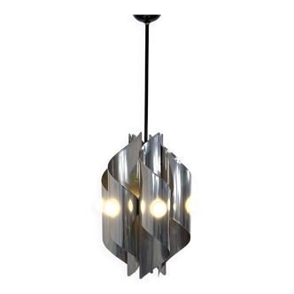 Chandelier Space Age Chrome, 1970