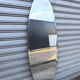 Art Deco Oval Beveled Mirror 168 x 59
