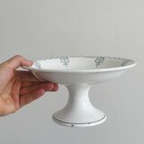Compotier en faïence, décor de table, Moulin des Loups.