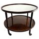 Mid-Century Wooden Bar Cart attributed to Paolo Buffa. Italy, 1940s