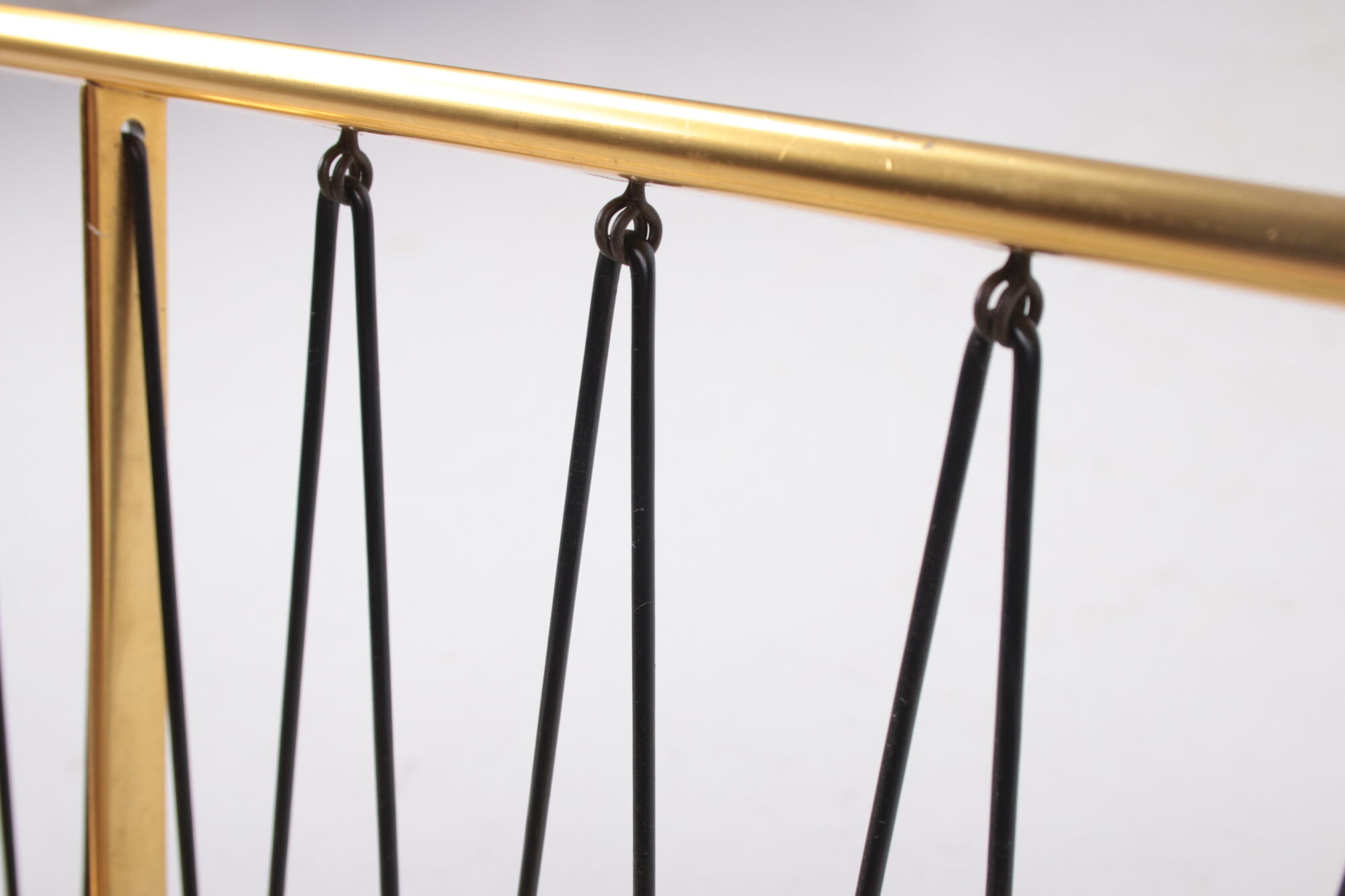Wall coat rack Hollywood Regency style 1960s