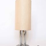 Art Deco chrome tube lamp base