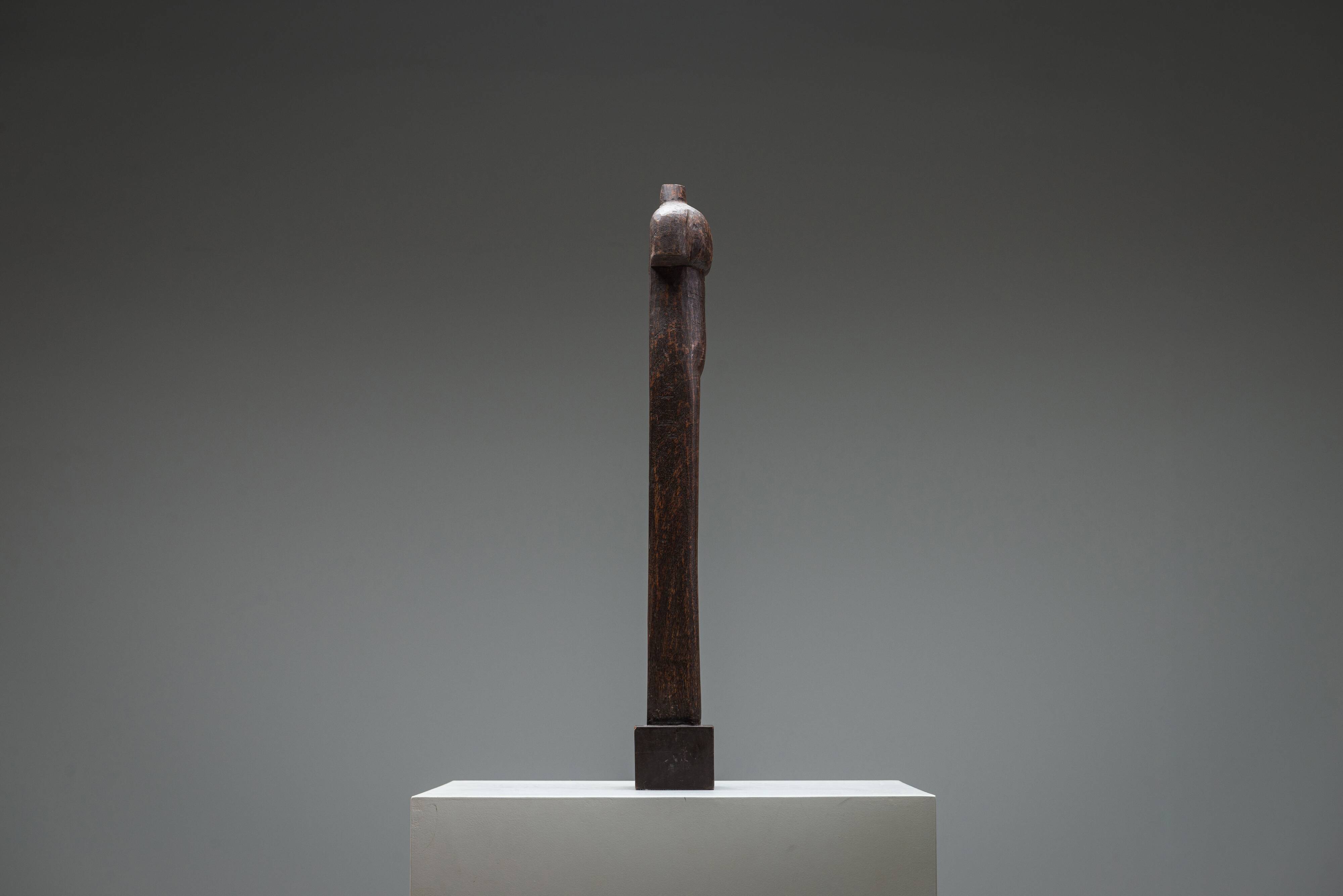 Abstract solid wood torso