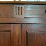 Old Parisian buffet in solid wood