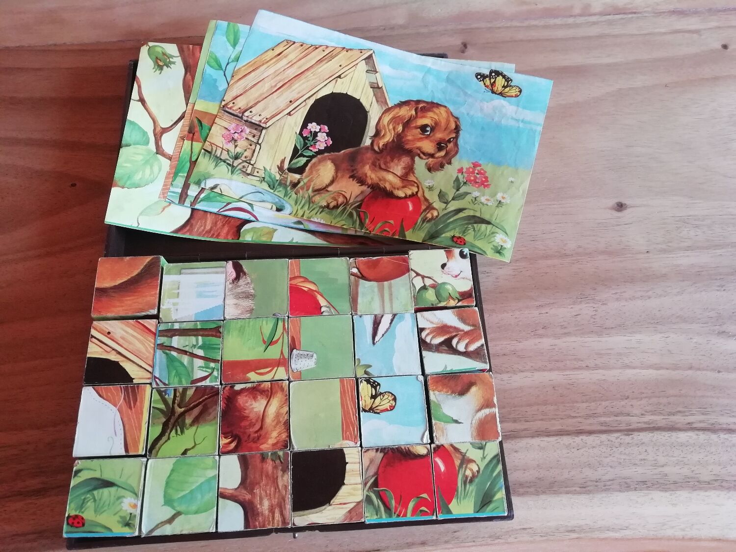 Jeu cube vintage