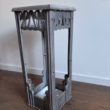 Art Deco umbrella stand from the 1930s, cast iron.