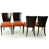 Chairs H-214 by Jindrich Halabala, Czechoslovakia, 1930