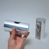 Pair of Chrome Appliques Targetti 70s