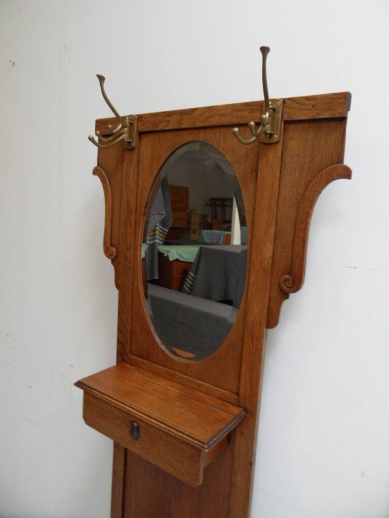 Porte-manteau sur pied Art Déco