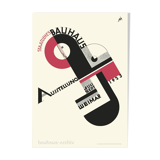 Bauhaus exhibition poster weimar 1923